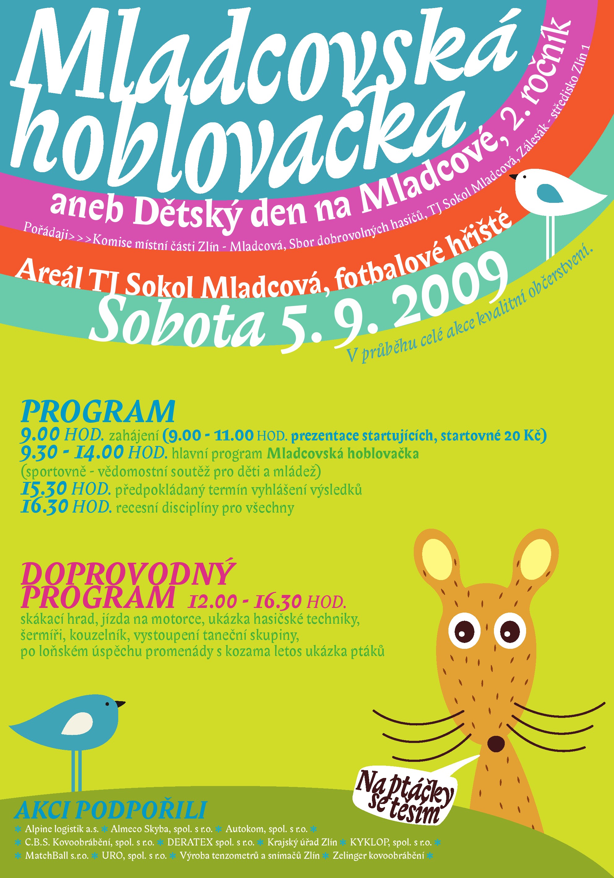 Plakát Hoblovačka 2009