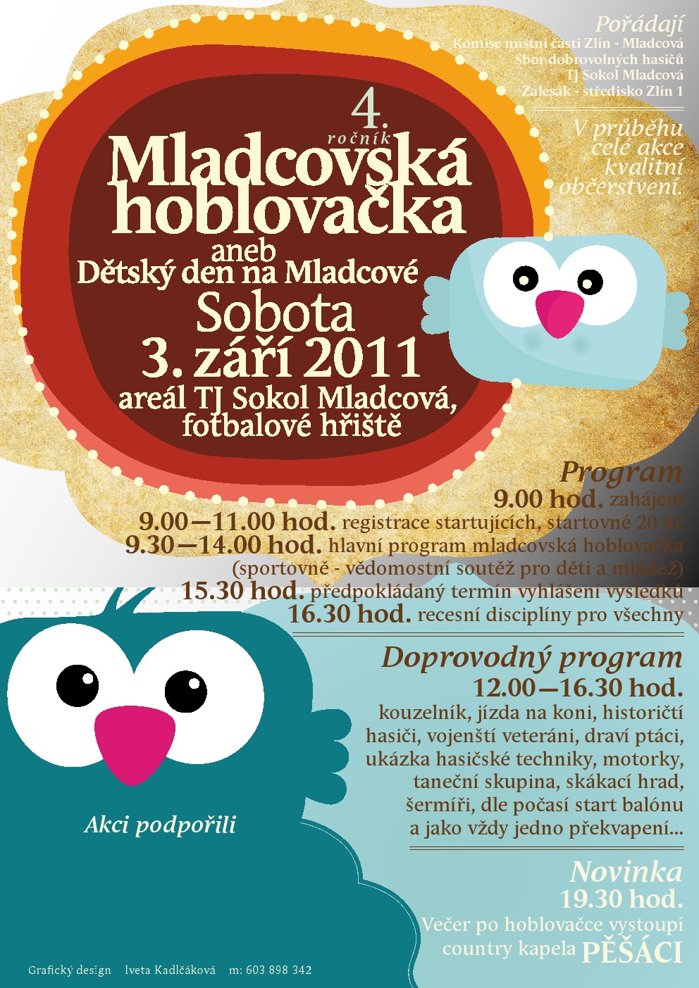 Plakát Hoblovačka 2011
